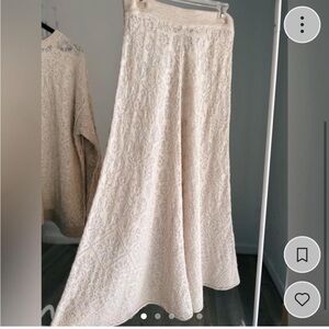 BNWT ZARA POINTELLE KNIT SKIRT